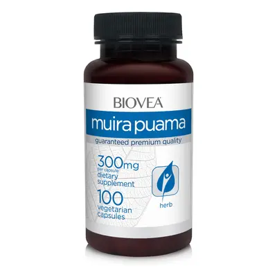 MUIRA PUAMA 300mg 100 Vegetarian Capsules