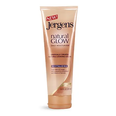 JERGENS NATURAL GLOW DAILY MOISTURISER (For Medium Skin Tones) (7.5oz) 221ml