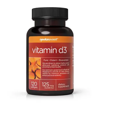 VITAMIN D3 125 mcg (5""000 IU) 120 Softgels