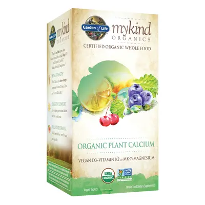 MYKIND ORGANICS PLANT CALCIUM (Organic) 90 Tablets