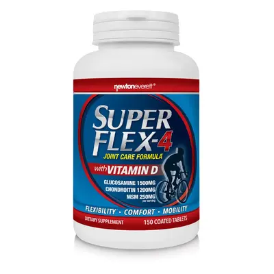 SUPERFLEX-4 (Glucosamine"" Chondroitin"" MSM & Vitamin D) 150 Tablets