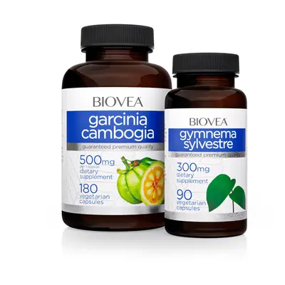 GYMNEMA SYLVESTRE 300mg & GARCINIA CAMBOGIA PACK