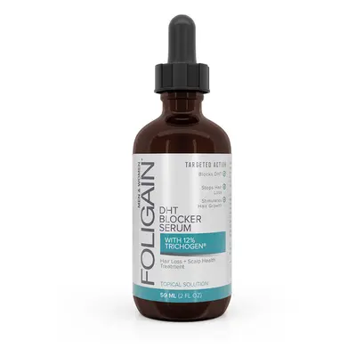 FOLIGAIN HAIR REGROWTH DHT BLOCKER SERUM with 12% Trichogen® (2oz) 59ml