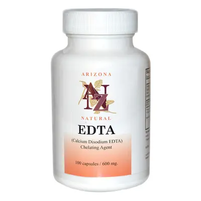 EDTA (Calcium Disodium) Chelating Agent 600mg 100 Capsules