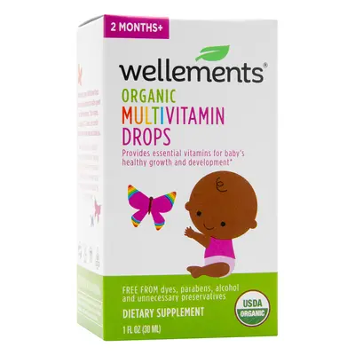 ORGANIC MULTIVITAMIN DROPS (1 fl oz) 30 ml