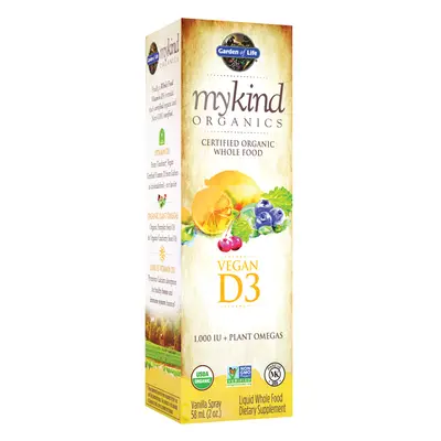 MYKIND ORGANICS D3 SPRAY (Vegan) (2oz) 59ml