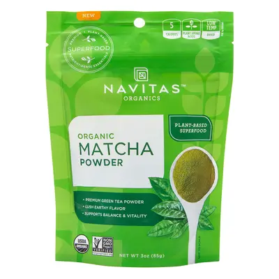 MATCHA POWDER (Organic"" Plant-Based"" Superfood) (3oz) 85g