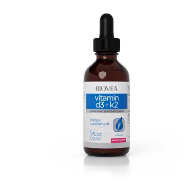 VITAMIN D3 5""000 IU / K2 100mcg LIQUID DROPS (1 fl oz) 30ml