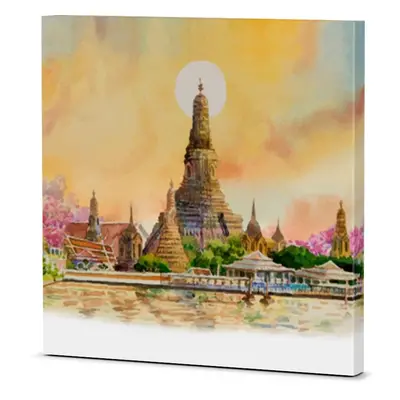 Watercolour Art on Canvas | Watercolour Canvas Prints