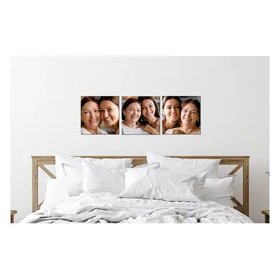 Personalised Photo Titles - Restickable Wall Art For Mum