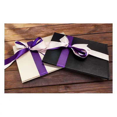 Valentina Black Leather Photo Books - Make A Photo Album