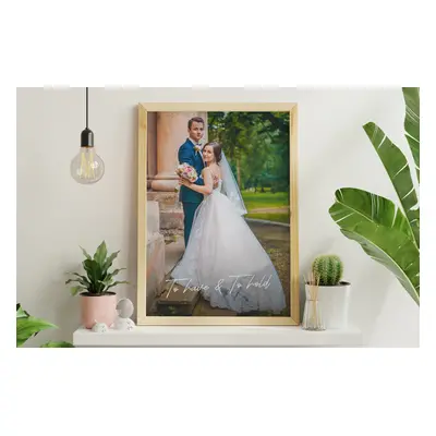 Framed Photo Prints - Custom Wedding Gifts - Get It Unique