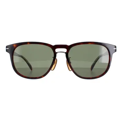 David Beckham Sunglasses DB7040/F/S 086 QT Dark Havana Green