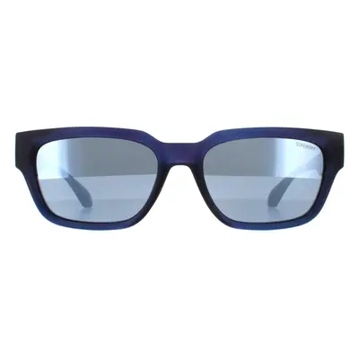 Superdry Sunglasses 5004 106 Matte Navy Silver Mirror