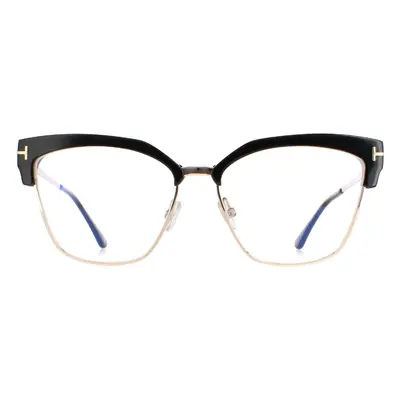 Tom Ford Glasses Frames FT5547-B 001 Shiny Black Women