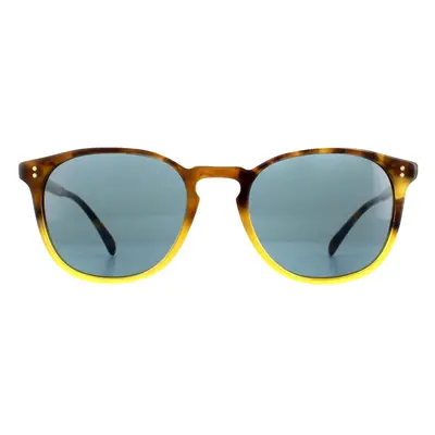 Oliver Peoples Sunglasses Finley Esq 5298SU 1409R8 Vintage Brown Tortoise Gradient Indigo Photoc