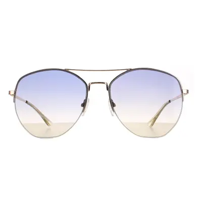 Calvin Klein Sunglasses CK20121S 717 Gold Navy Yellow Gradient