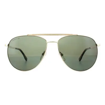 Lacoste Sunglasses L177SP 714 Gold Dark Green Polarized