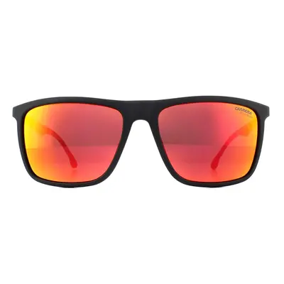 Carrera Sunglasses 8032/S 003 W3 Matte Black Red Mirror