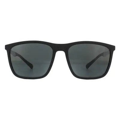 Emporio Armani Sunglasses EA4150 506387 Rubber Black Grey