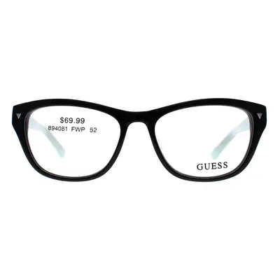 Guess Glasses Frames GU2452 BKBL Black Blue Women