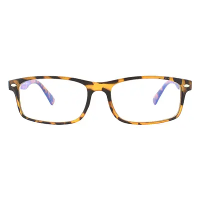 Montana Reading Glasses BLF83-A Matte Turtle Brown Blue Light Block 0.00