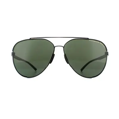 Porsche Design Sunglasses P8682 A Matte Black Green