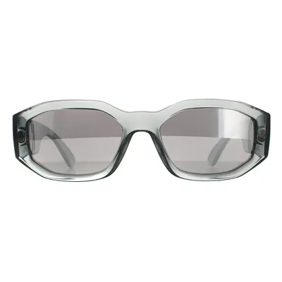 Versace Sunglasses VE4361 311/6G Transparent Grey Light Grey Silver Mirror