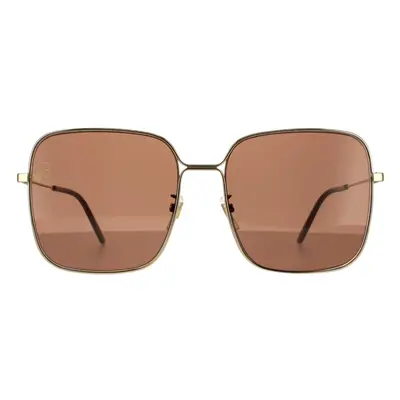 Gucci Sunglasses GG0443S 002 Gold Brown