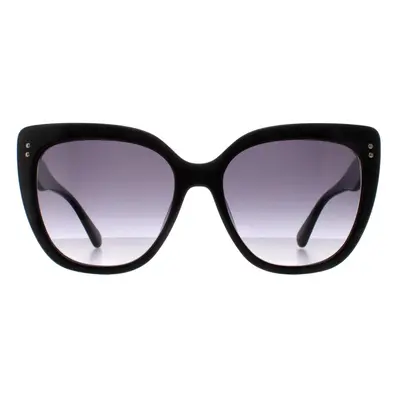 Kate Spade Sunglasses Kiyanna/S 807 9O Black Grey Gradient