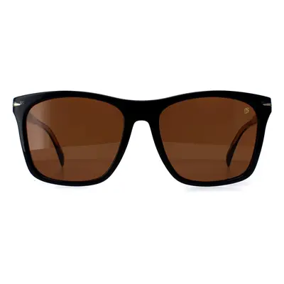 David Beckham Sunglasses DB1054/F/S 807 70 Black Brown