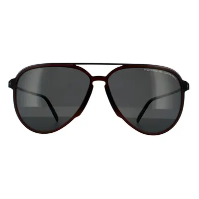 Porsche Design Sunglasses P8912 B Brown Grey Grey Polarized AR