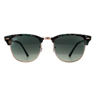 Ray-Ban Sunglasses Clubmaster 3016 125571 Spotted Grey Green Dark Grey Gradient