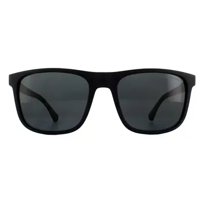 Emporio Armani Sunglasses EA4129 504287 Matte Black Grey Gradient