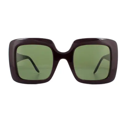 Gucci Sunglasses GG0896S 003 Dark Red Green