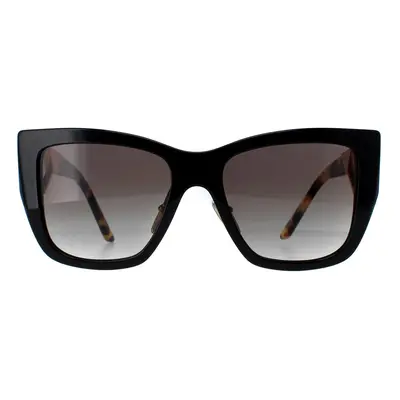 Prada Sunglasses PR21YS 1AB0A7 Black and Tortoise Grey Gradient