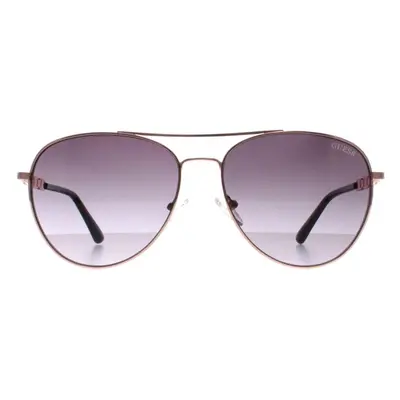 Guess Sunglasses GF6143 28B Rose Gold Grey Gradient