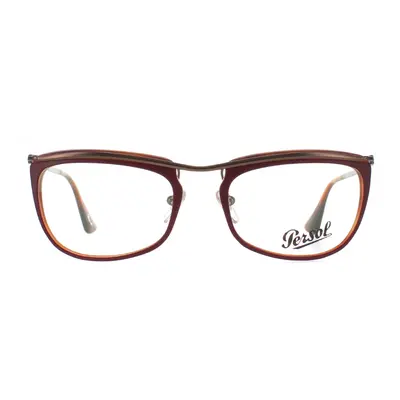 Persol Glasses Frames PO3083V 1006 Bordeaux Red 53mm Womens