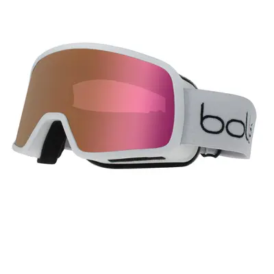 Bolle Ski Goggles Nevada Jr BG050004 Matte White Rose Gold