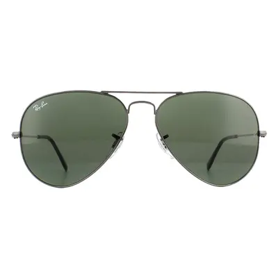 Ray-Ban Sunglasses Aviator 3025 W0879 Gunmetal Green