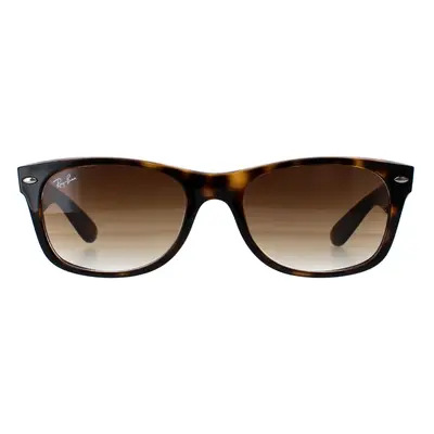 Ray-Ban Sunglasses New Wayfarer 2132 710/51 Light Havana Brown Gradient 52mm