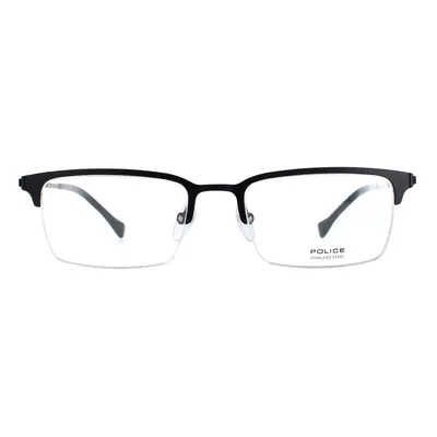 Police Glasses Frames Score 2 VPL290 06AA Black Men