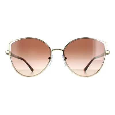 Bvlgari Sunglasses BV6168 278/13 Pale Gold Brown Gradient