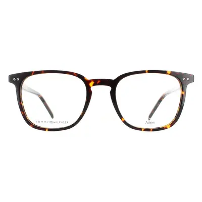 Tommy Hilfiger Glasses Frames TH 1814 I2H Matte Ruthenium Brown Havana Men