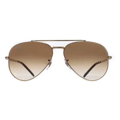 Ray-Ban Sunglasses RB3625 New Aviator 001/51 Polished Gold Light Brown Gradient (unavailable)