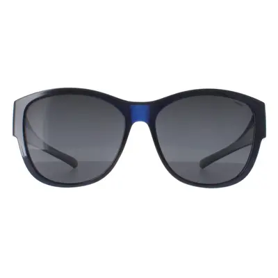 INVU Sunglasses E2102 F Transparent Blue Blue Polarized