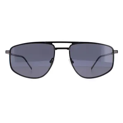 Lacoste Sunglasses L254S 021 Matte Dark Grey Blue Grey