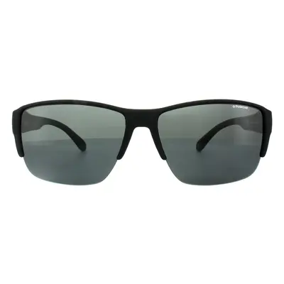 Polaroid Suncovers Fitover Sunglasses PLD 9006/S DL5 Y2 Matt Black Grey Polarized