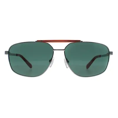 Guess Sunglasses GU00054 08N Shiny Gunmetal Green