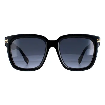 Marc Jacobs Sunglasses 1035/S RHL/9O Black and Gold Grey Gradient